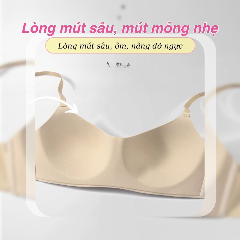 [Loại 1] Áo ngực su cao cấp mỏng nhẹ ôm nâng đỡ ngực chống chảy xệ- Áo lót ngực mềm mại co giãn A141