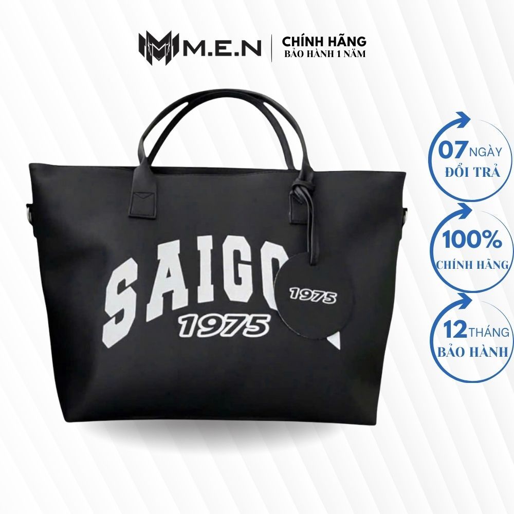 Túi quai xách văn phòng sài gòn 1975 có 2 size lớn nhỏ nhiều chức năng [HÀNG AUTH-CHỌN MÀU]