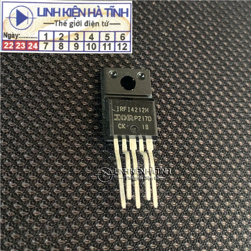 Mosfet IRFI4212H IRF14212H dùng trong mạch class D -AM2 Mosfet IRFI4212H IRF14212H dùng trong mạch class D -AM2
