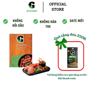 Lạp xưởng Mai Quế Lộ G Kitchen 500g/200g [Giao toàn quốc HCM]