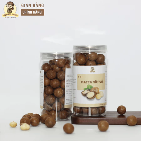 Hạt Macca Sấy Nứt Vỏ by Phương Food – Macca Nguyên Vỏ, Béo Bùi Tự Nhiên, Không Chất Bảo