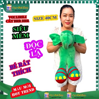 Thú Bông CON VOI Lirili & CÂY Brr Brr - Thú Nhồi Bông Độc Lạ Cao Cấp Ôm Ngủ Trang Trí QUÀ TẶNG