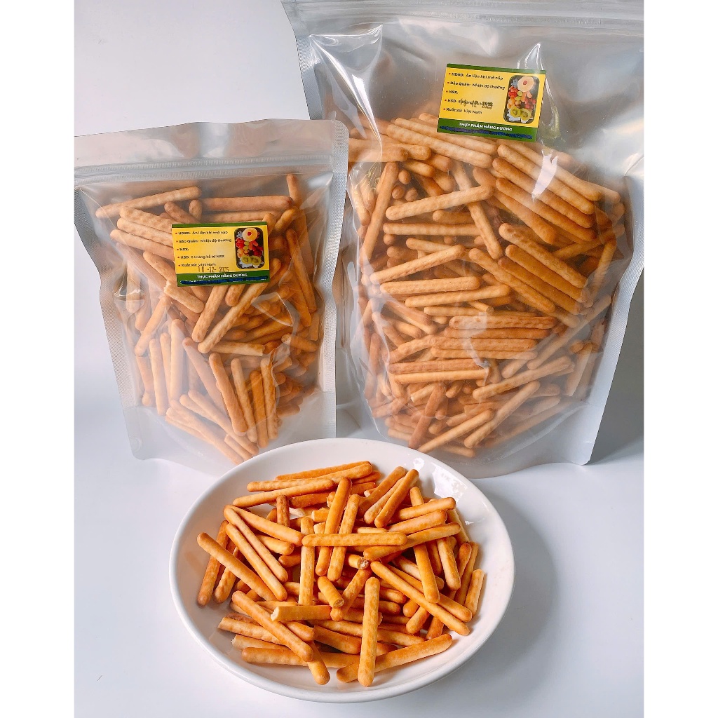 500g Bánh Quy Đũa Bơ Sữa Giòn,  Ngon, Béo
