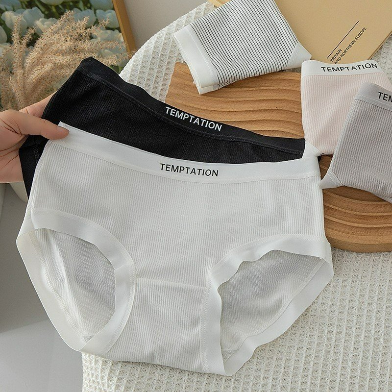 Quần lót nữ cotton thun lạnh mềm mại cạp vừa tôn dáng - Quần chip nữ đáy lót 2 lớp kháng khuẩn LY08