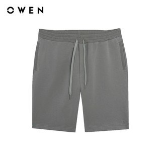 Owen - Quần nỉ Regular Fit SN256141 màu Xám nhạt chất liệu Cotton poly spandex