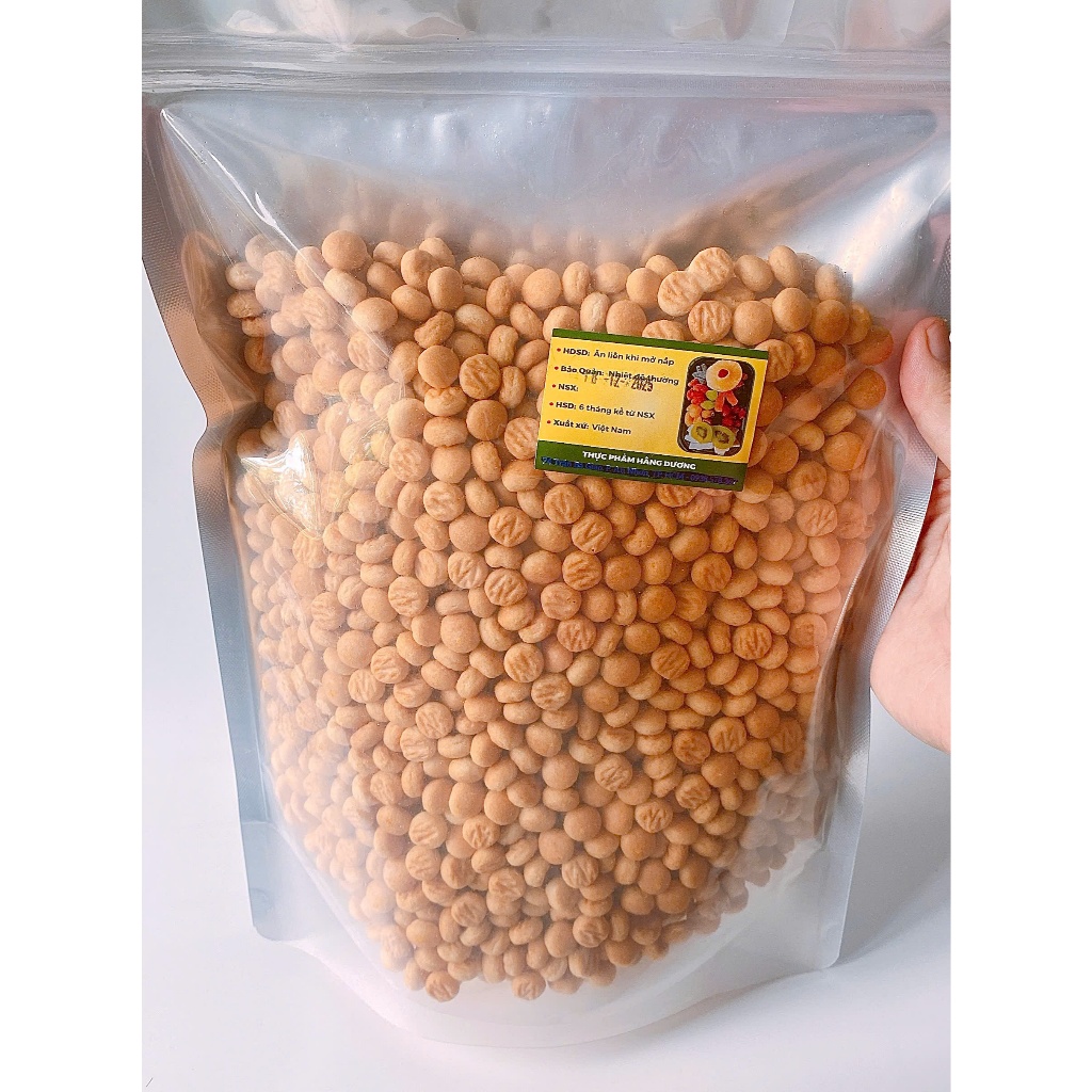 Bánh quy hình Bi Ngọc Liên Hưng Sữa Thơm , Giòn, Ngon