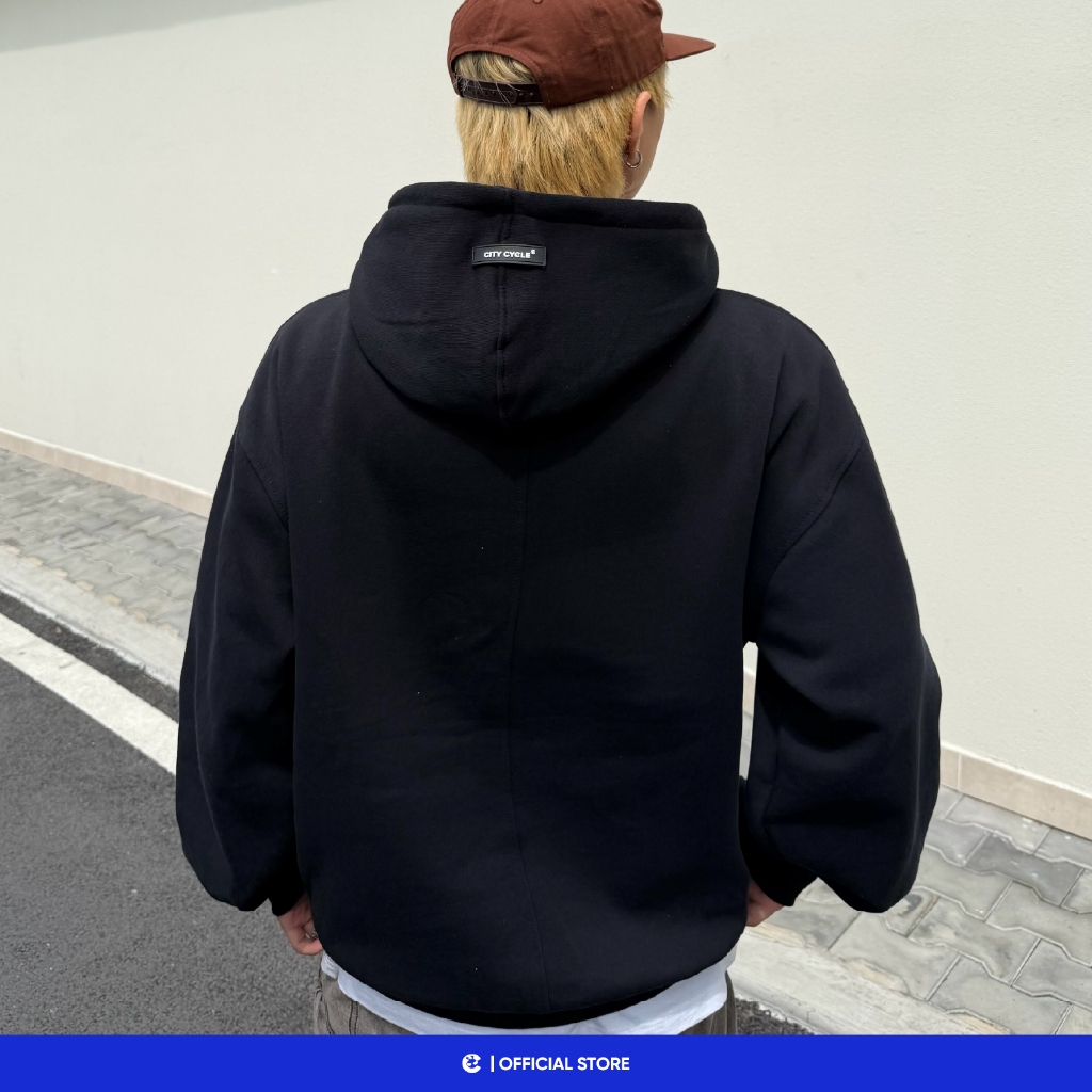 Áo hoodie nỉ bông mùa đông nam nữ boxy Local Brand Chính Hãng City Cycle Áo hoodie Dead Inside
