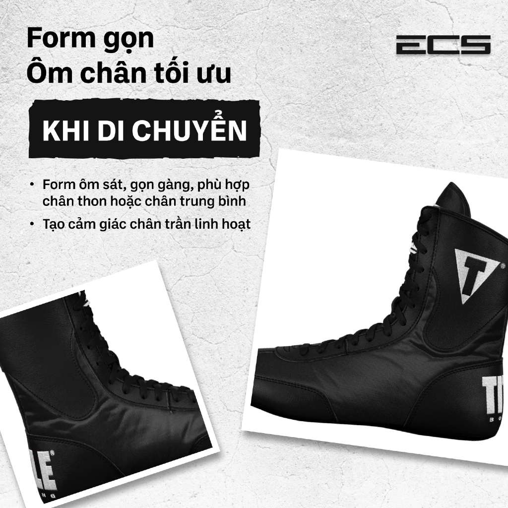 Giày Boxing Title Chính Hãng, Giày Title Boxing Speed Flex Encore, Giày Tập Luyện Thi Đấu Quyền Anh