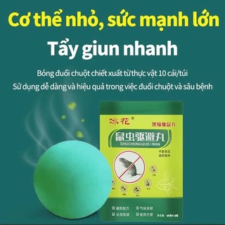 [Hiệu Qủa Ngay] Combo Viên Đuổi Chuột Siêu Mạnh Và Bình Xịt Đuổi Chuột Bio Max 500ml An Toàn Không Độc