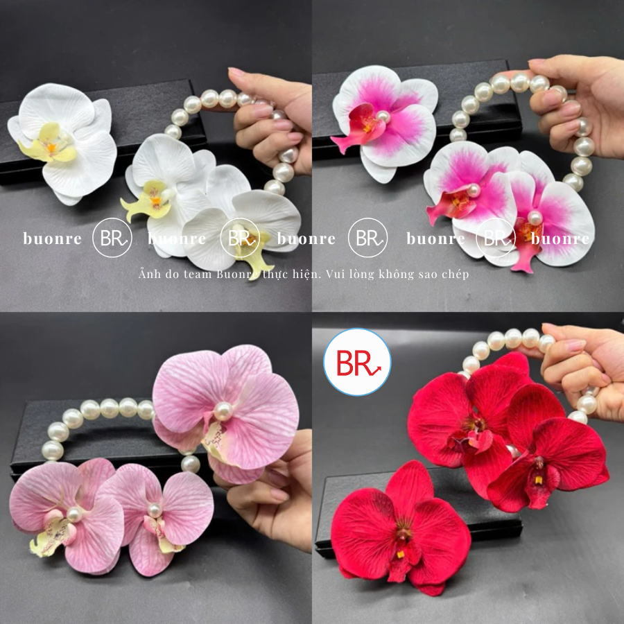 Set Nguyên Liệu Hoa Lan Cầm Tay Cô Dâu – Phụ Kiện Bouquet, Décor Cưới, Chụp Ảnh Áo Dài Tết Sang Trọng 03132 | BigBuy360 - bigbuy360.vn