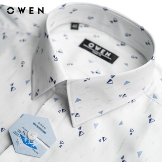 Owen - Áo sơ mi dài tay Regular Fit AR255034DT màu Xanh nhạt chất liệu Nano