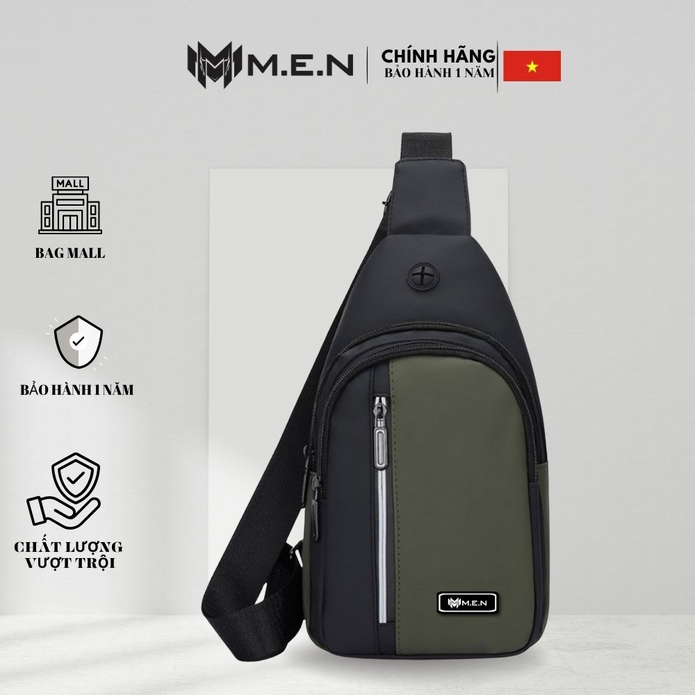 Túi đeo chéo Unisex sang trọng KÉO-ĐỨNG-XÉO-2 CHẤM ĐỨNG [Có bảo hành]