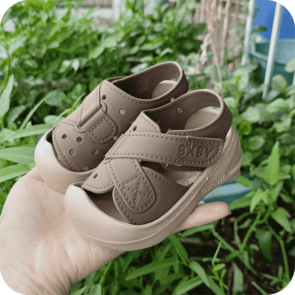 Giày tập đi cho bé chống trơn trượt, dép trẻ em BABY cho bé từ 8 tháng - 5 tuổi, êm, chống trượt