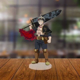 Mô Hình Acrylic Black Clover, Trang Trí Bàn, Quà Tặng Anime