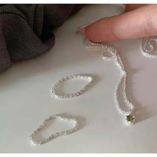 Nhẫn Nữ Mảnh Bạc Tối Giản – Nhẫn Trơn Đeo Ngón Tay Thời Trang