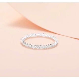 Nhẫn Nữ Mảnh Bạc Tối Giản – Nhẫn Trơn Đeo Ngón Tay Thời Trang