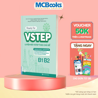 Sách - Ready for VSTEP - Luyện nói VSTEP theo chủ đề B1 B2