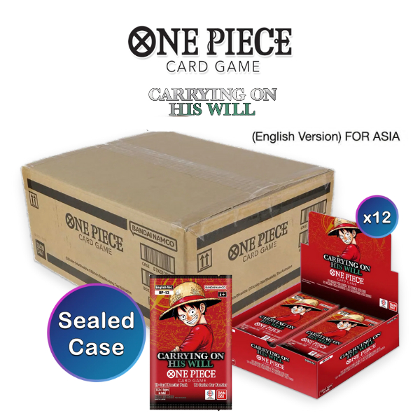 One Piece TCG: Carrying on His Will - Booster Box Case OP-13 (English  Version) | Shopee Vit Nam
