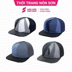 Mũ snapback hiphop nam nữ NÓN SƠN hoa văn ngẫu nhiên MC210IK