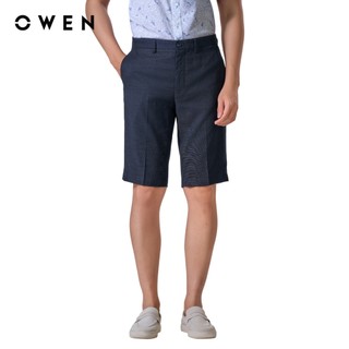 Owen - Quần short Trendy ST252520 màu Xanh tím than chất liệu Rayon spandex