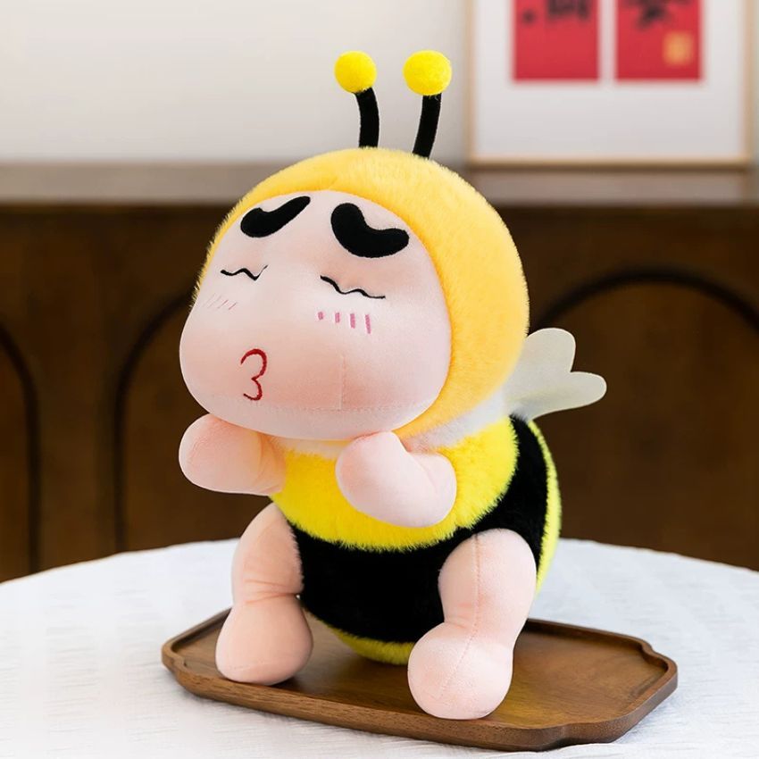 [ MẪU 2026 ] Gấu Bông Shin Chan Cậu Bé Bút Chì Dễ Thương, Cushin Nhồi Bông Quà Tặng Vui Vẻ Cho Bé, Người Yêu