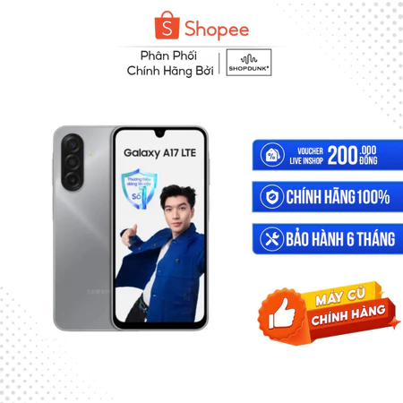 [Máy cũ] Samsung Galaxy A17 8GB/128GB Chính Hãng Full Hộp Đầy Đủ Phụ Kiện Zin