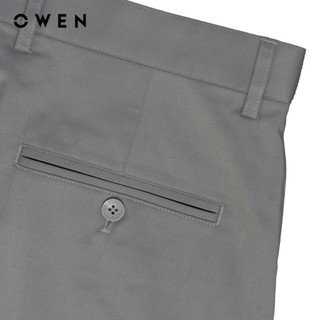 Owen - Quần khaki Slim Fit QKS256102 màu Xám nhạt chất liệu Poly recycled (Renu)