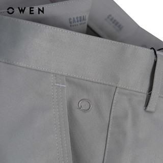 Owen - Quần khaki Slim Fit QKS256102 màu Xám nhạt chất liệu Poly recycled (Renu)