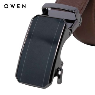 Owen - Thắt lưng BELT256259 màu Nâu chất liệu Da bò