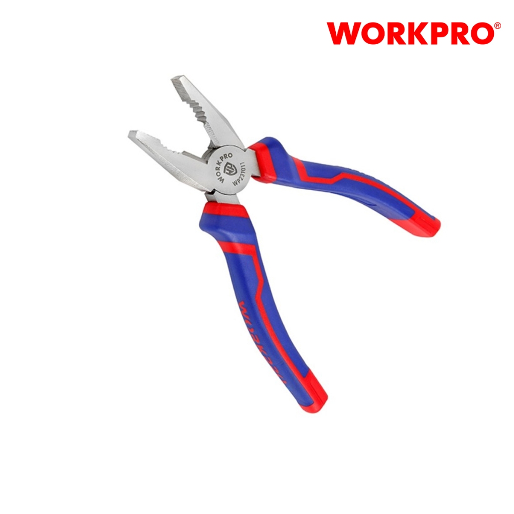 Kìm điện bằng thép Cacbon cao cấp WORKPRO 160mm - WP231016, 180mm - WP231017, 200mm - WP231018. Hàng chuẩn chính hãng