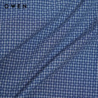 Owen - Áo sơ mi ngắn tay Regularfit AR240674NT màu Xanh tím than chất liệu Spandex