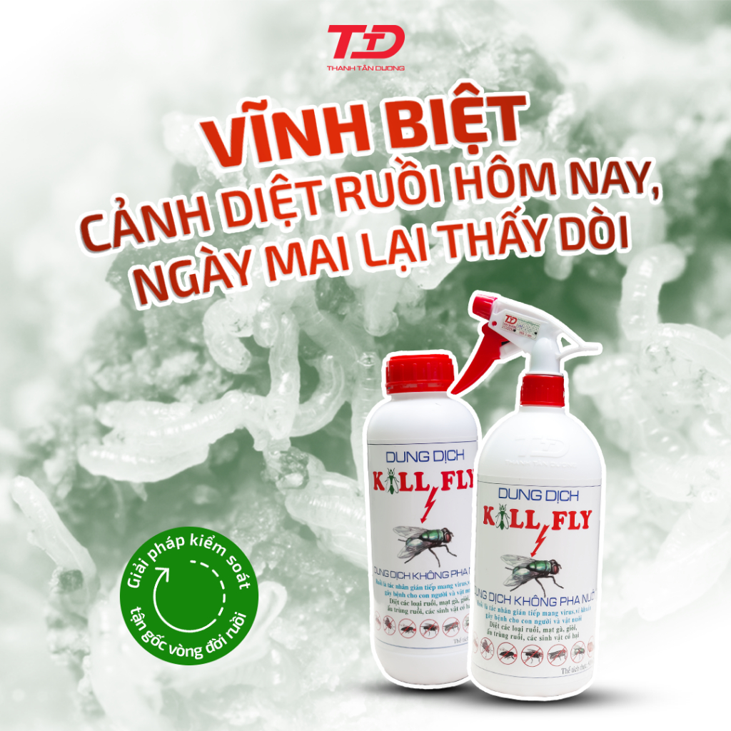 [COMBO 1 TẶNG 1] DUNG DỊCH DIỆT RUỒI KILL FLY