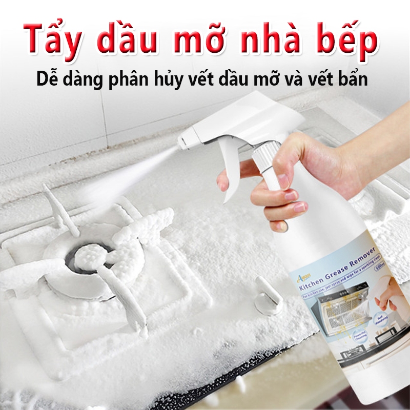 Tẩy dầu mỡ nhà bếp 500ml chai lau bếp đa năng tẩy xoong nồi hút mùi bếp gas 】