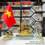 Bộ Cắm Bút Thuyền Buồm Phong Thủy Thuận Buồm Xuôi Gió, Cờ Đơn Sang Trọng, Tặng Bút Ký & Hộp Quà, Quà Tặng Hoàng Gia — ảnh 3