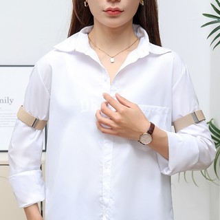 Cặp đai đeo giữ tay áo sơ mi, áo dài chống tuột co giãn chất poly 2cm có thể tùy chỉnh size PKK10