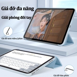 Bao da Samsung Galaxy Tab gập chống sốc siêu mỏng nhẹ bảo vệ toàn diện cho A9 A11 S7 S8 S9 S10 S11 FE S7+ S8+ S9+ S10+