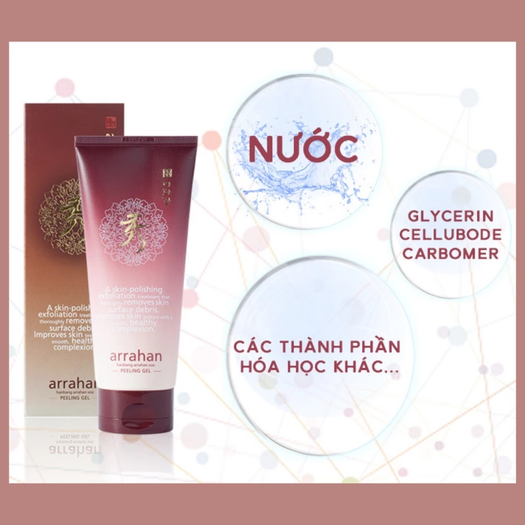 Combo 2 Tẩy Da Chết Arrahan Đông Y + Oải Hương Giúp Da Sạch Sâu, Hỗ Trợ Hấp Thụ Các Dưỡng Chất Dưỡng Da 180ML