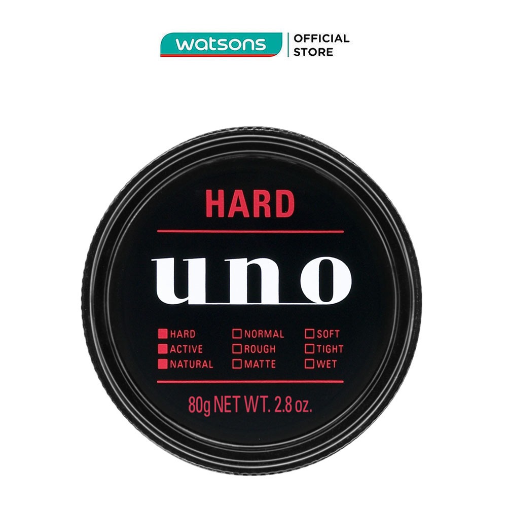 Sáp Vuốt Tóc UNO Tạo Kiểu Giữ Nếp Tự Nhiên 80g