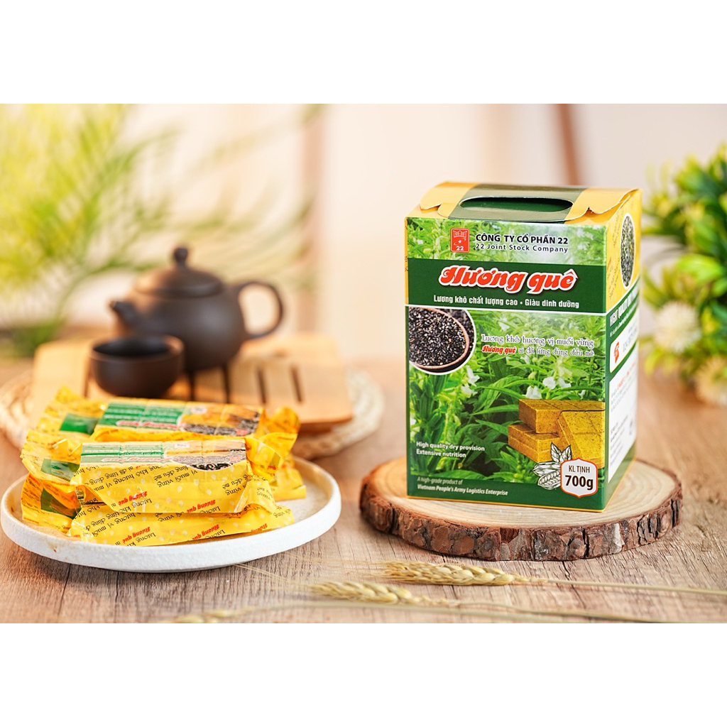lương khô vị muối vừng