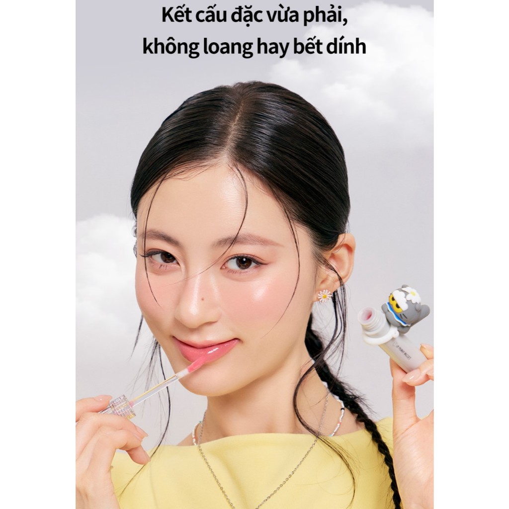 [ZOA Collection] [Romand X ZO&FRIENDS] Son Tint bóng căng mọng Romand Gl​a​s​t​i​n​g Co​l​o​r Gl​o​s​s