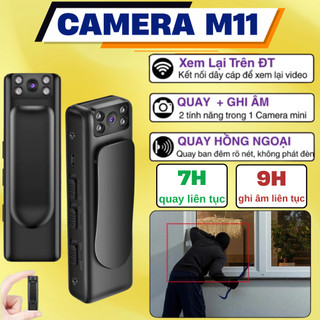 Camera ghi hình Full HD 1080, Camera không dây quay mọi nơi - Máy quay phim nhỏ có thích hợp ghi âm
