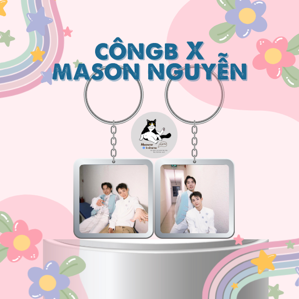 combo 2 móc khoá/keyring otp anh trai say hi 2025 - atsh 2025 CôngB - Mason Nguyễn