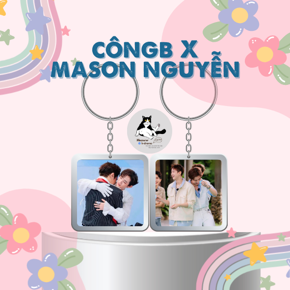 combo 2 móc khoá/keyring otp anh trai say hi 2025 - atsh 2025 CôngB - Mason Nguyễn