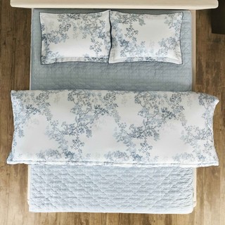 Bộ Chăn Ga Gối Cotton Everon EPC26012 – Vườn Cổ Điển Thanh Lịch, Vải Mềm Mịn Thoáng Khí, Êm Ái, Dễ Giặt
