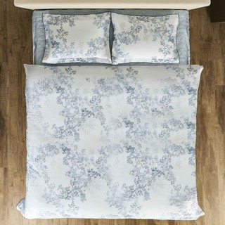 Bộ Chăn Ga Gối Cotton Everon EPC26012 – Vườn Cổ Điển Thanh Lịch, Vải Mềm Mịn Thoáng Khí, Êm Ái, Dễ Giặt