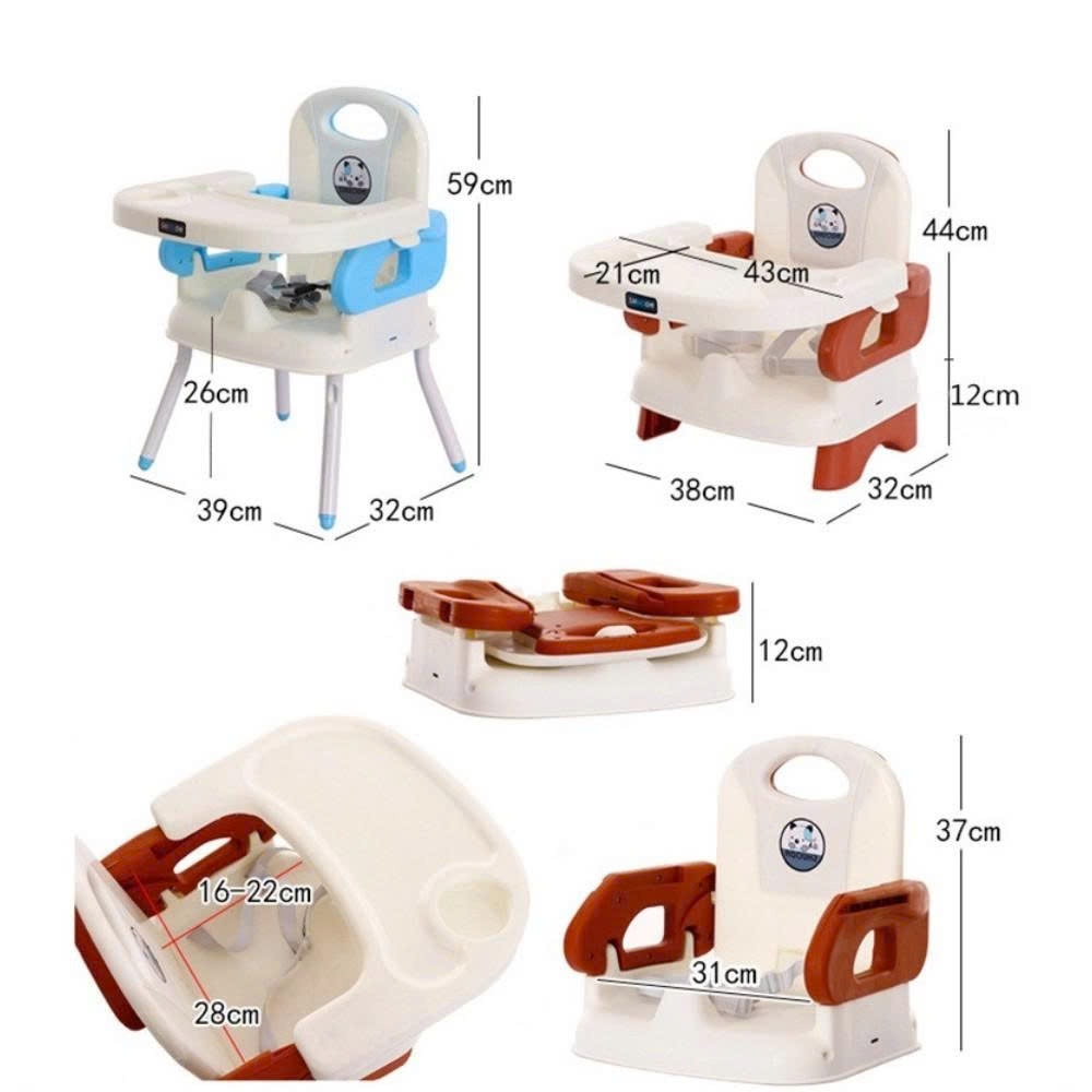Ghế ăn dặm cho bé gấp gọn đa năng 3 trong 1,kèm chân sắt, nhựa ABS cao cấp, an toàn cho bé Bi Bô Shop!