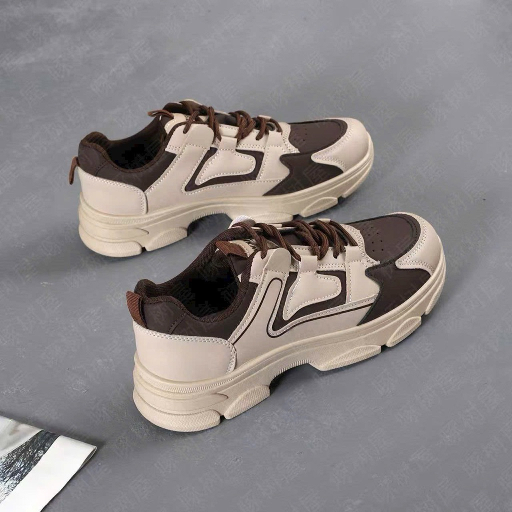 Giày Thể Thao Nữ,Giày Sneaker Nữ Phối Màu ,Đế Độn Mẫu Mới 4cm