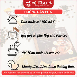 Cà phê Odiva Coffee Nấm Đông Trùng - Đậu Trắng - Mâm Xôi - Mộc Tâm Hộp 15 gói x 10g