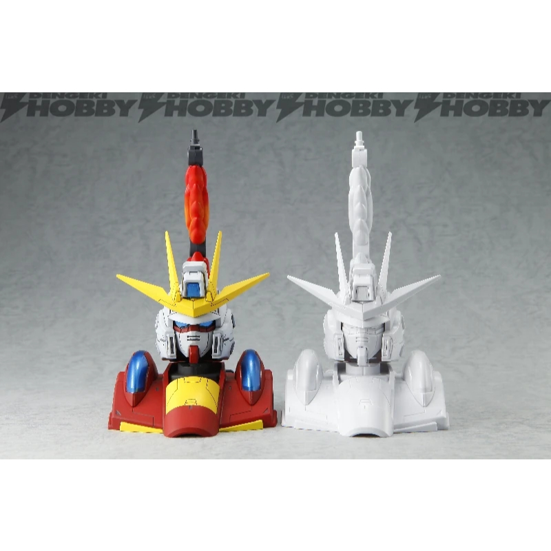 Mô Hình Lắp Ráp 1/48 Build Burning Gundam Head Display Base (New)