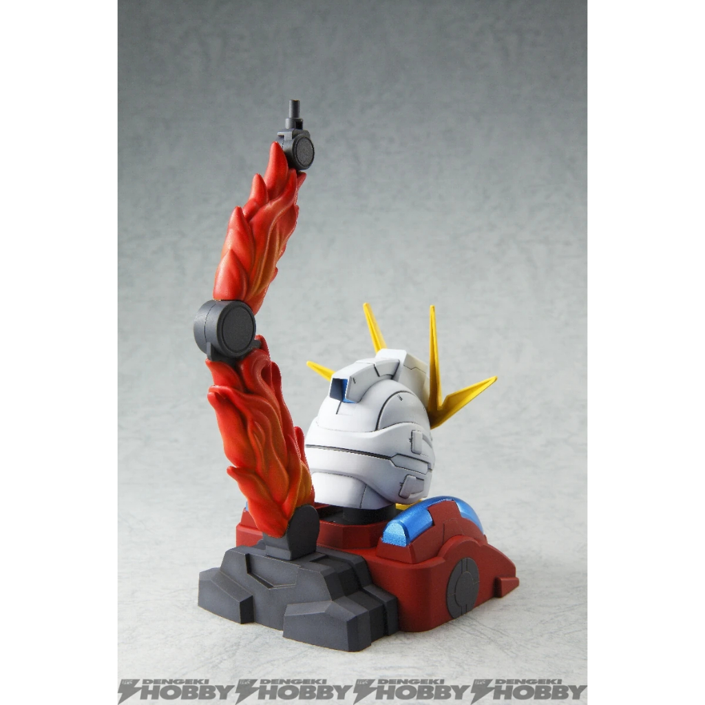 Mô Hình Lắp Ráp 1/48 Build Burning Gundam Head Display Base (New)